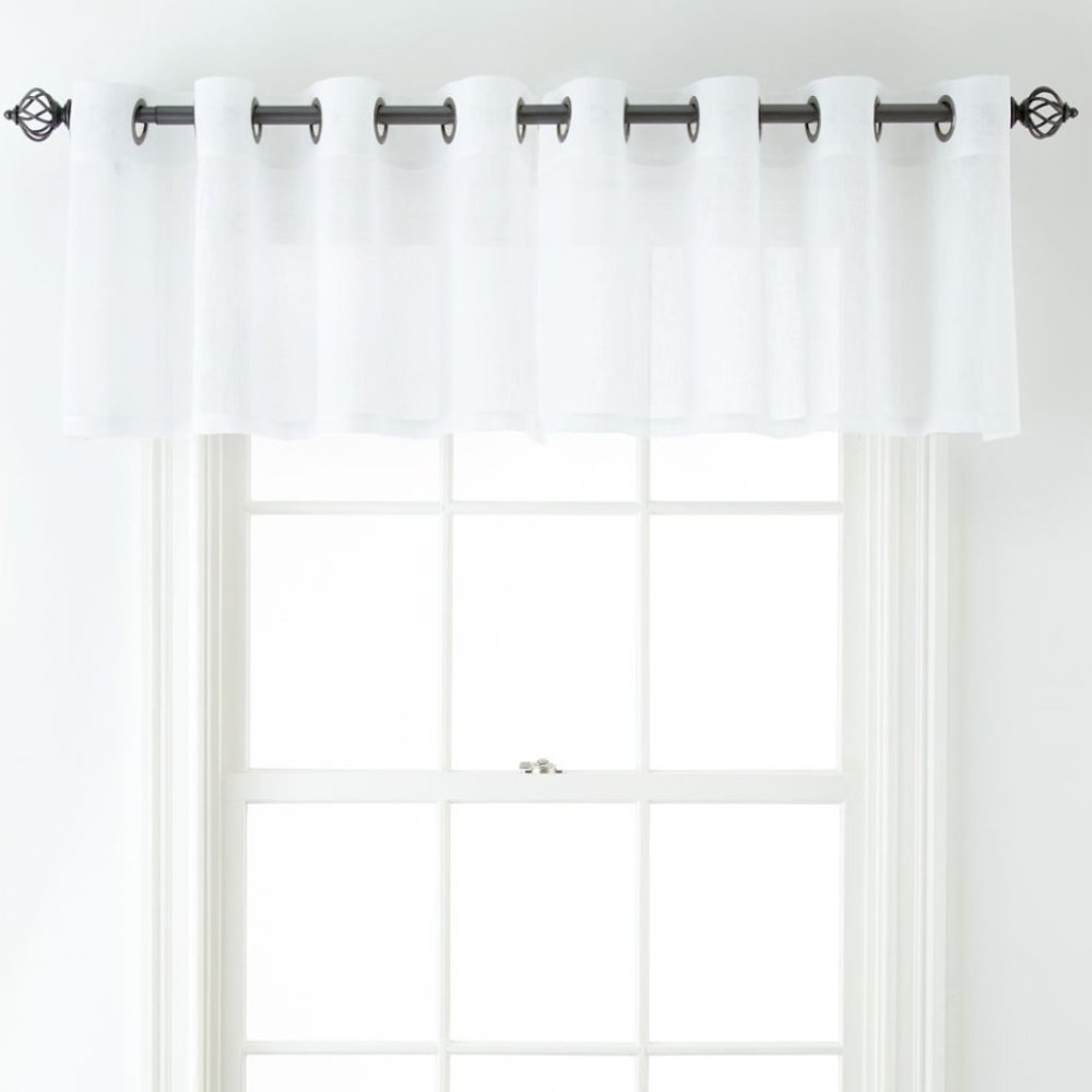 JCPenney Home Bayview Grommet-Top Sheer
